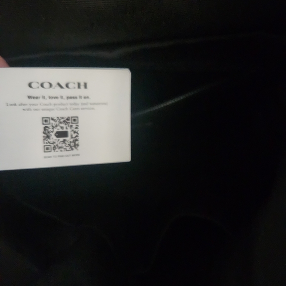 COACH Track Backpack In Signature Canvas Green Camo Print - Picture 10 of 10